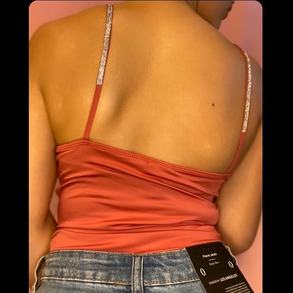 Pink Rhinestone Bodysuit 💗 - Picture 2 of 2